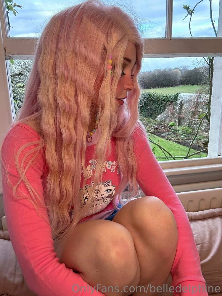 Belle Delphine Nude Cute In Pink Onlyfans Set Leaked - #29