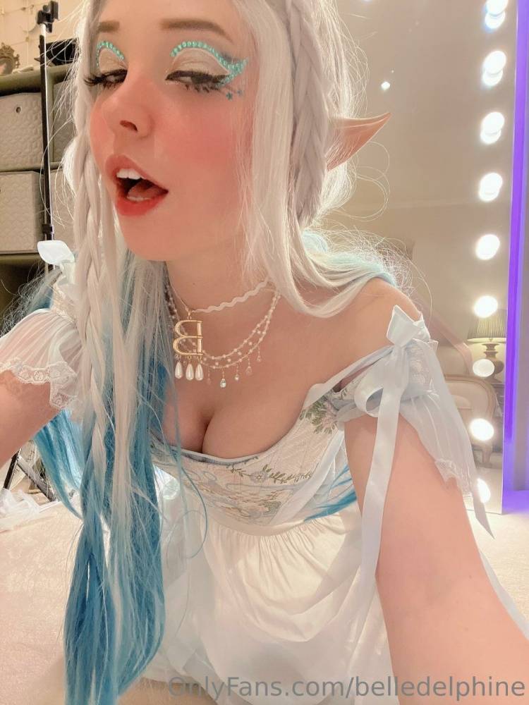 Belle Delphine Nude Elf Princess Cosplay Onlyfans Set Leaked - #12