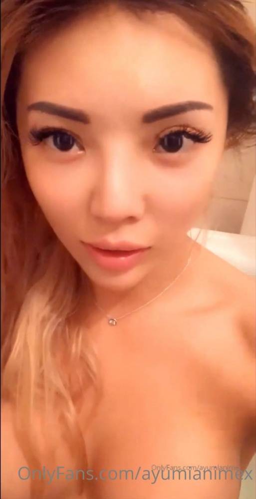Ayumi Anime Nude Bath Tub Masturbation Onlyfans Video Leaked - #5