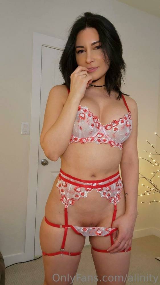 Alinity Nude Pussy Valentines Lingerie PPV Onlyfans Video Leaked - #9