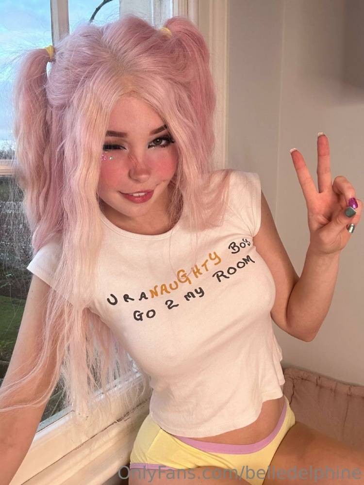 Belle Delphine Nude Naughty Wet T-Shirt Onlyfans Set Leaked - #5