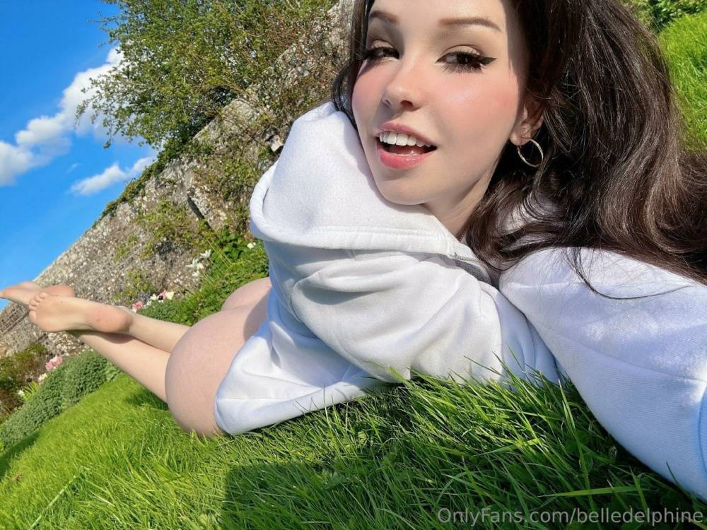 Belle Delphine Naked In The Garden Onlyfans Set Leaked - #16