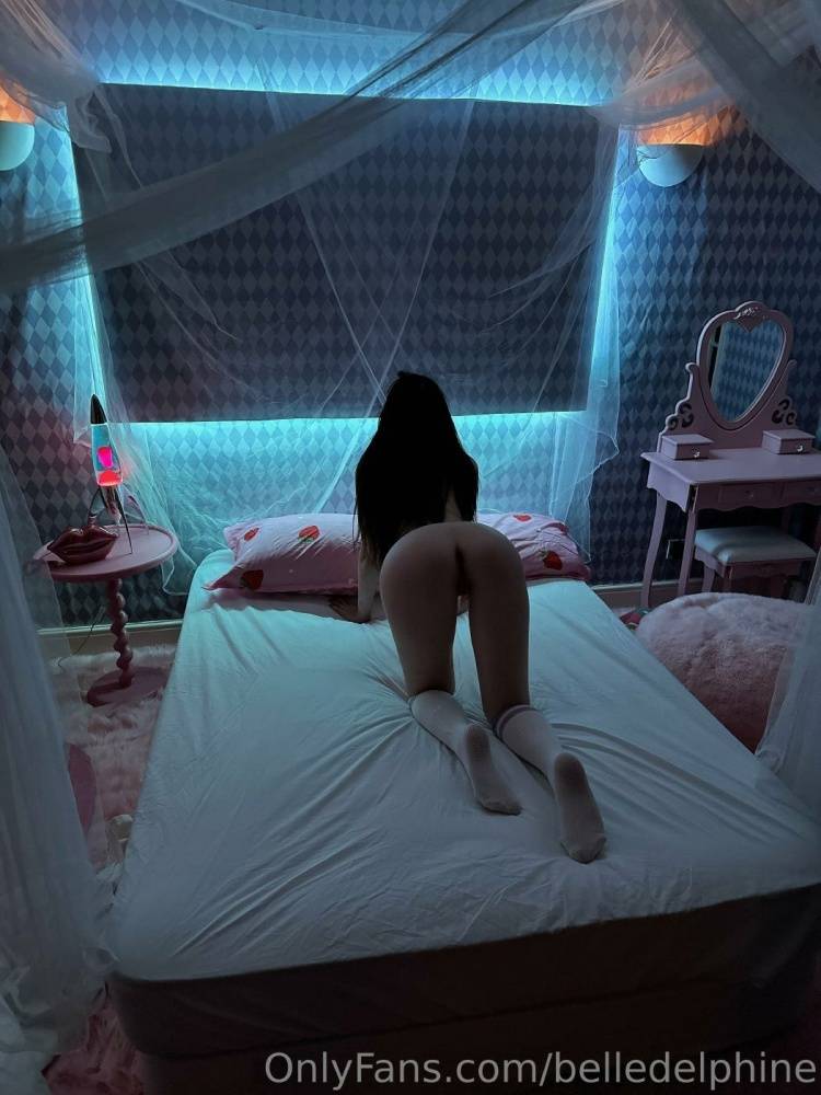 Belle Delphine Nude Cam Girl Bedroom Onlyfans Set Leaked - #11