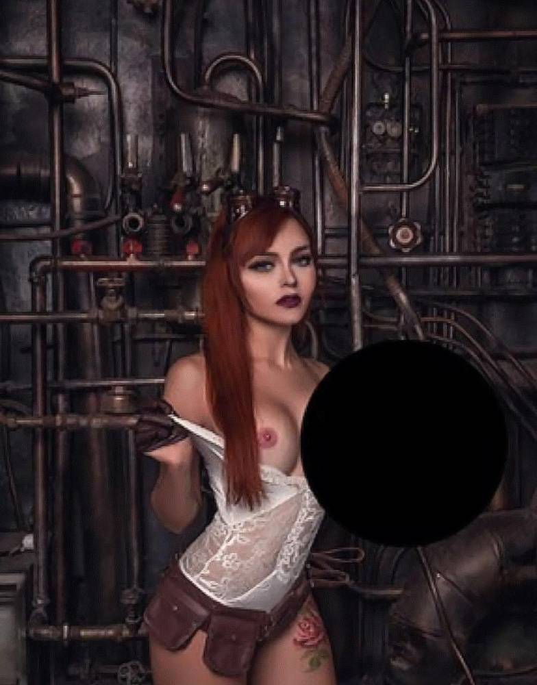 Kalinka Fox Nude Steampunk Cosplay Patreon Set Leaked - #25