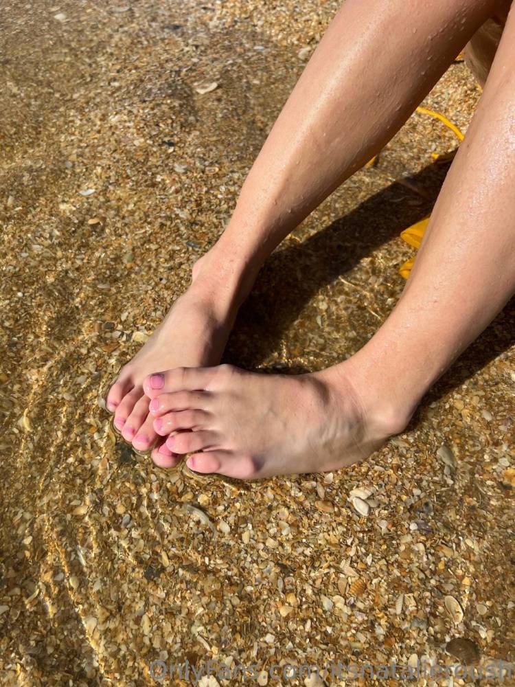 Natalie Roush Wet Feet Posing PPV Onlyfans Set Leaked - #3