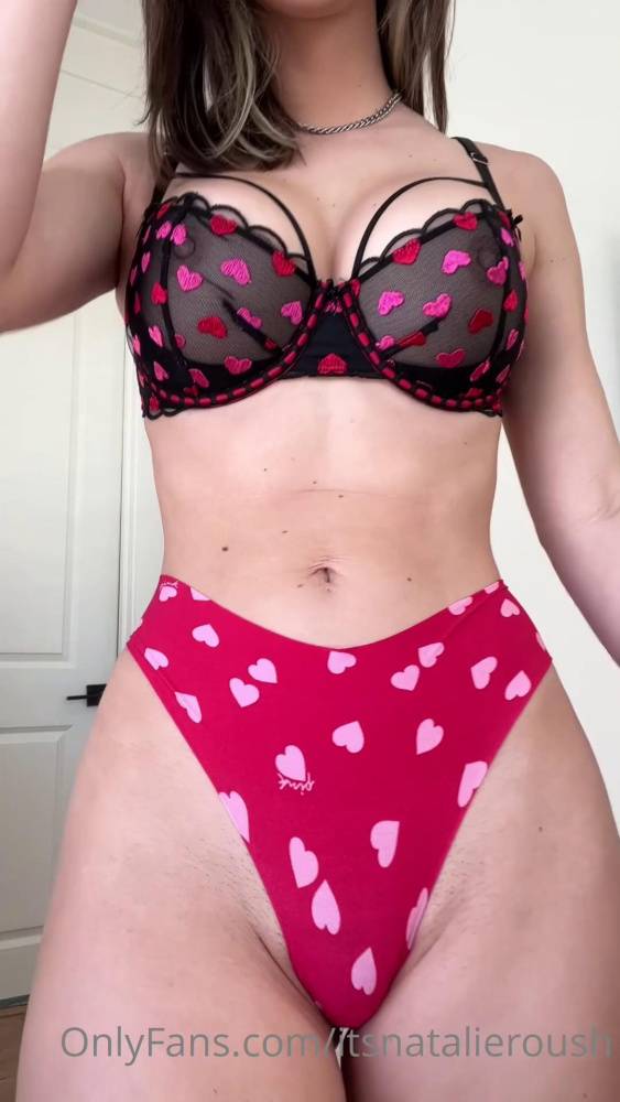 Natalie Roush Nude Valentines Panties Haul Onlyfans Video Leaked - #9