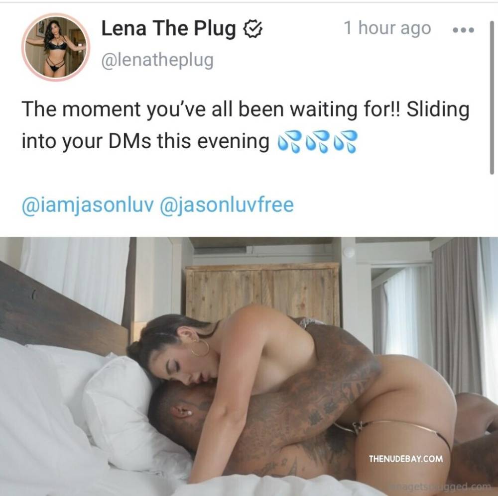 FULL VIDEO: Lena The Plug Nude Jason Luv BBC! NEW - #16
