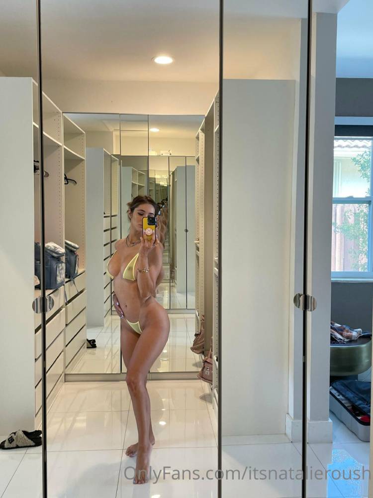 Natalie Roush Nipple See-Through Bikini Onlyfans Set Leaked - #11