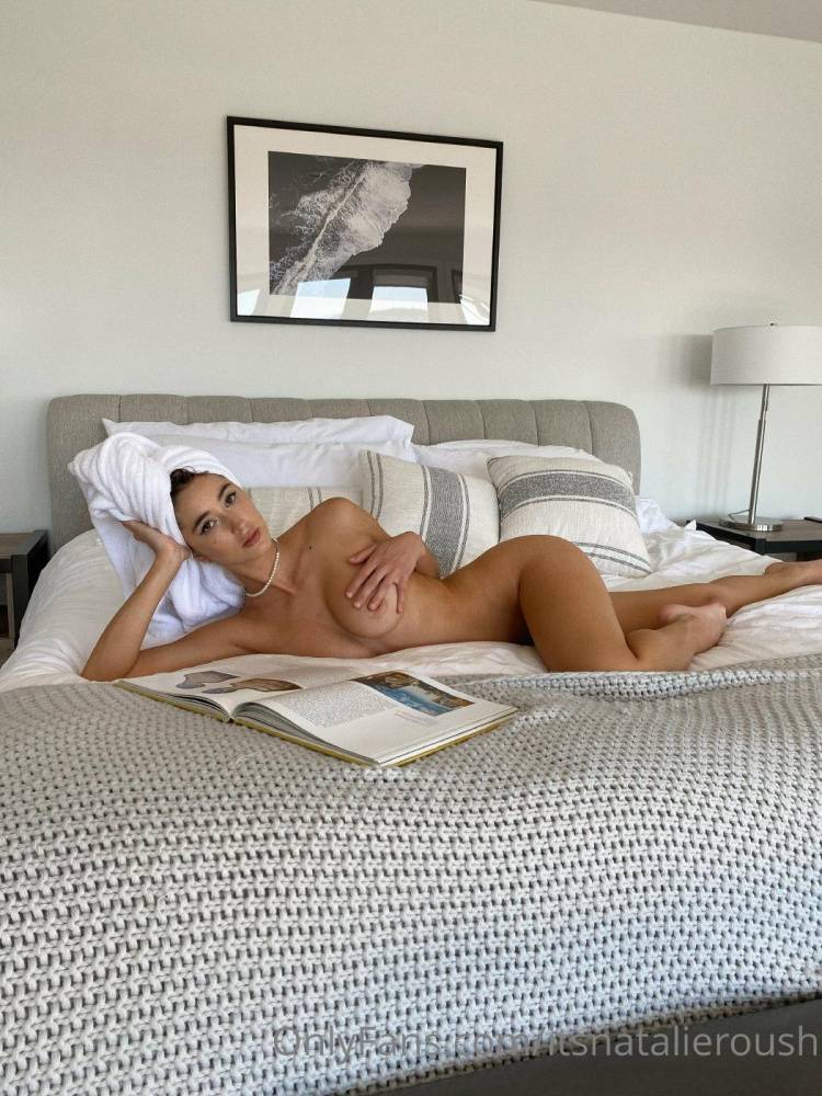 Natalie Roush Nude Bed Reading Onlyfans Set Leaked - #7