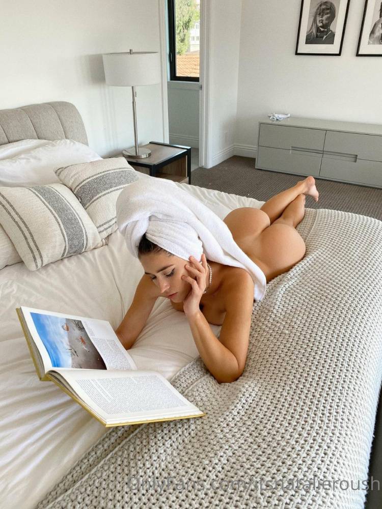 Natalie Roush Nude Bed Reading Onlyfans Set Leaked - #15