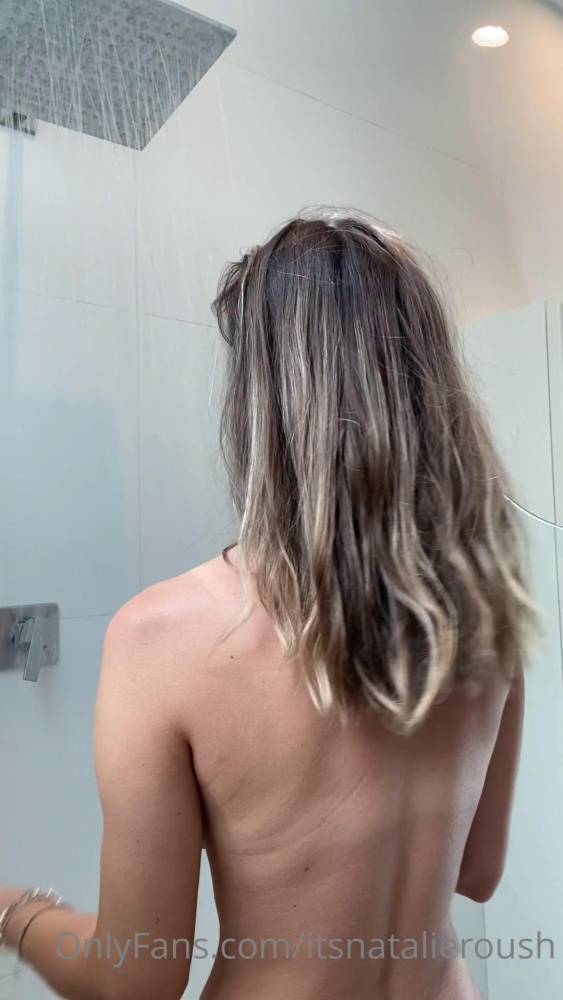 Natalie Roush Nude Wet Shower PPV Onlyfans Video Leaked - #1