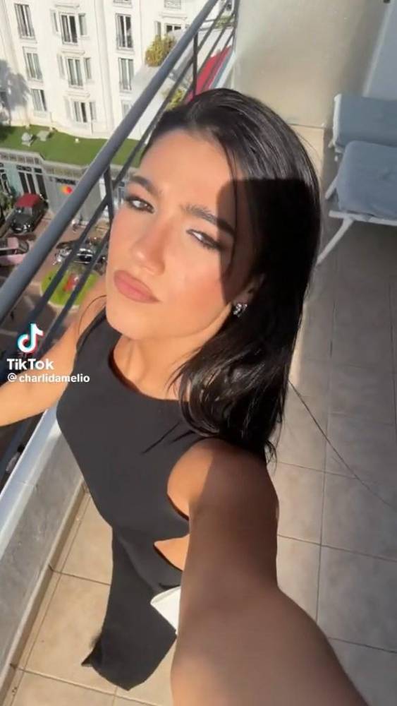 Charli D 19Amelio Dress Selfie Thirst Trap Video Leaked - #1