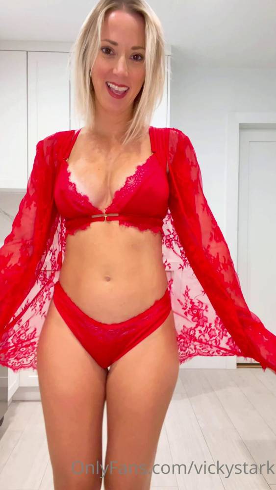 Vicky Stark Nude Two Piece Lingerie Onlyfans Video Leaked - #1