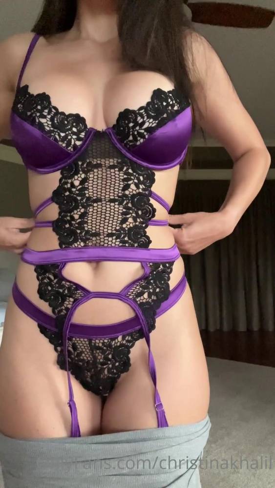 Christina Khalil Outfit Try-On Onlyfans Livestream Leaked Part 1 - #9