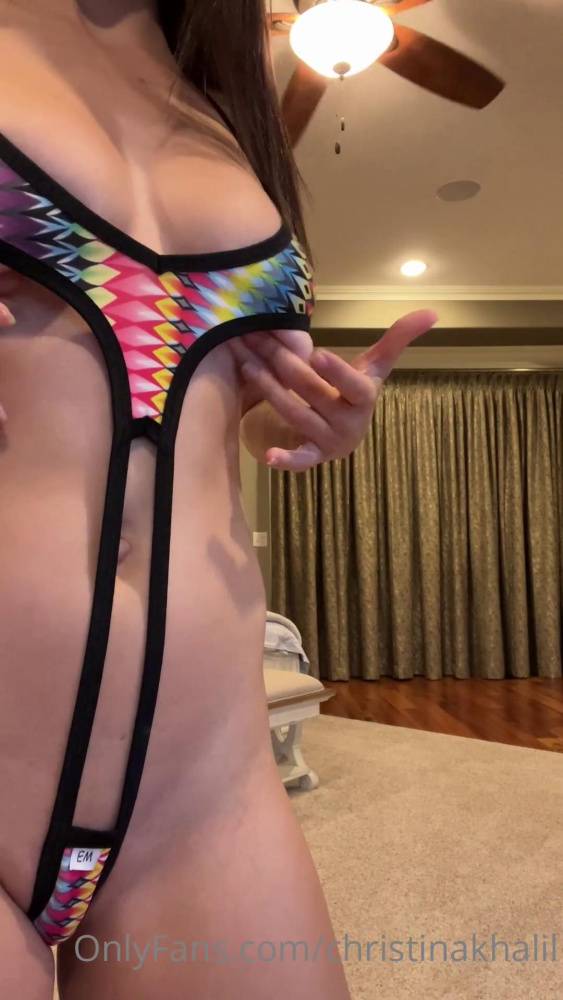 Christina Khalil Outfit Try-On Onlyfans Livestream Leaked Part 2 - #12
