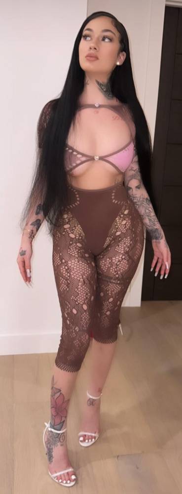 Bhad Bhabie Sexy Bodysuit High Heels Onlyfans Set Leaked - #6