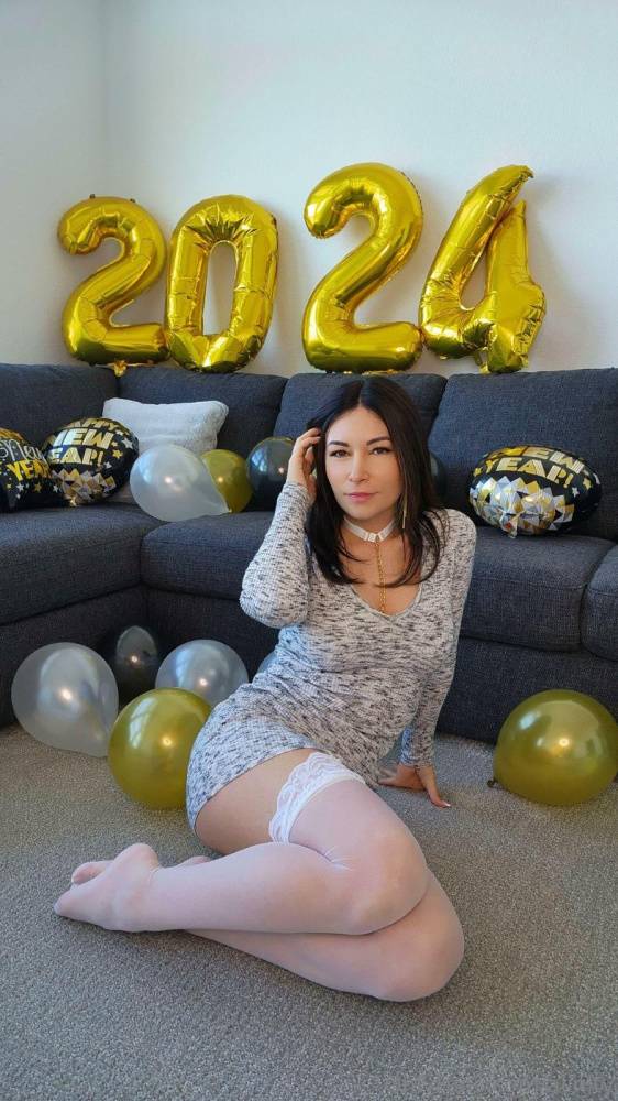 Alinity Nude Lingerie New Years Onlyfans Set Leaked - #22