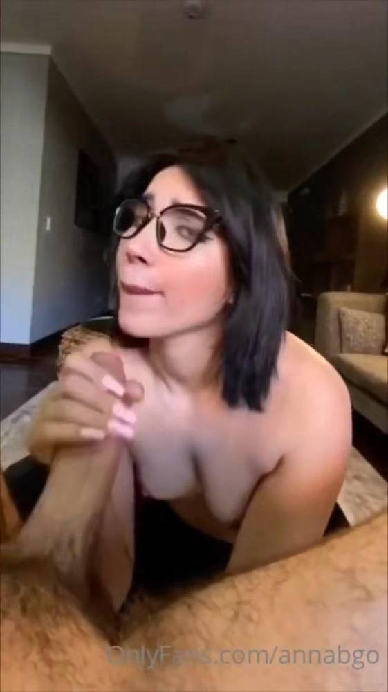 Annabgo Blowjob Nerd Role Play OnlyFans Video Leaked - #7