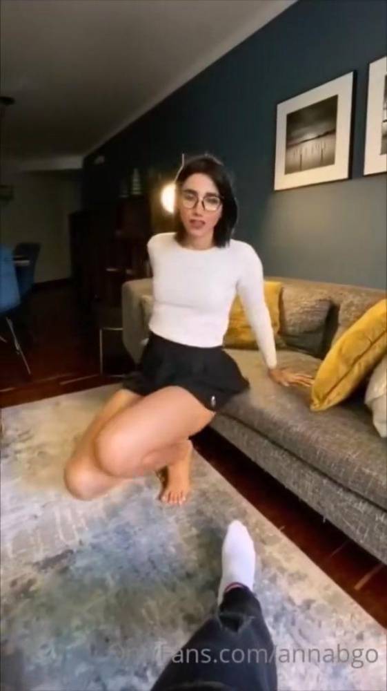 Annabgo Blowjob Nerd Role Play OnlyFans Video Leaked - #9