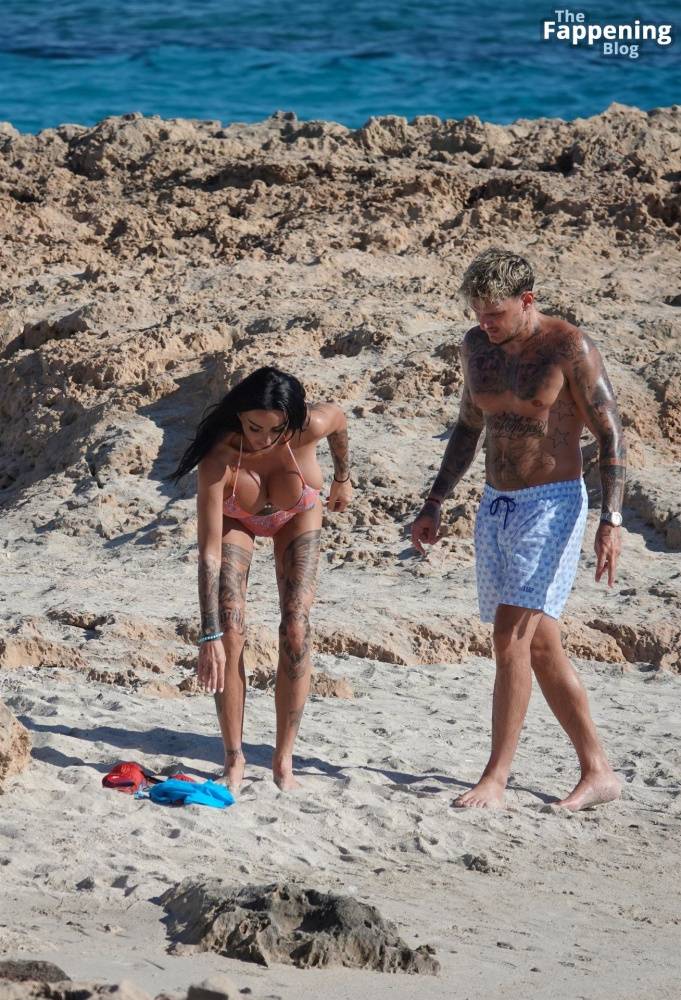 Katie Price Packs on the PDA During a Romantic Walk with JJ Slater Out in Cyprus (61 Photos) - #12