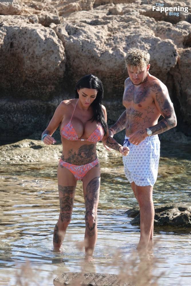 Katie Price Packs on the PDA During a Romantic Walk with JJ Slater Out in Cyprus (61 Photos) - #28