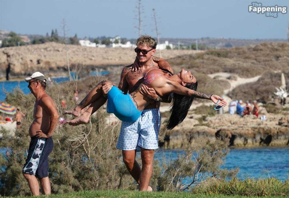 Katie Price Packs on the PDA During a Romantic Walk with JJ Slater Out in Cyprus (61 Photos) - #7