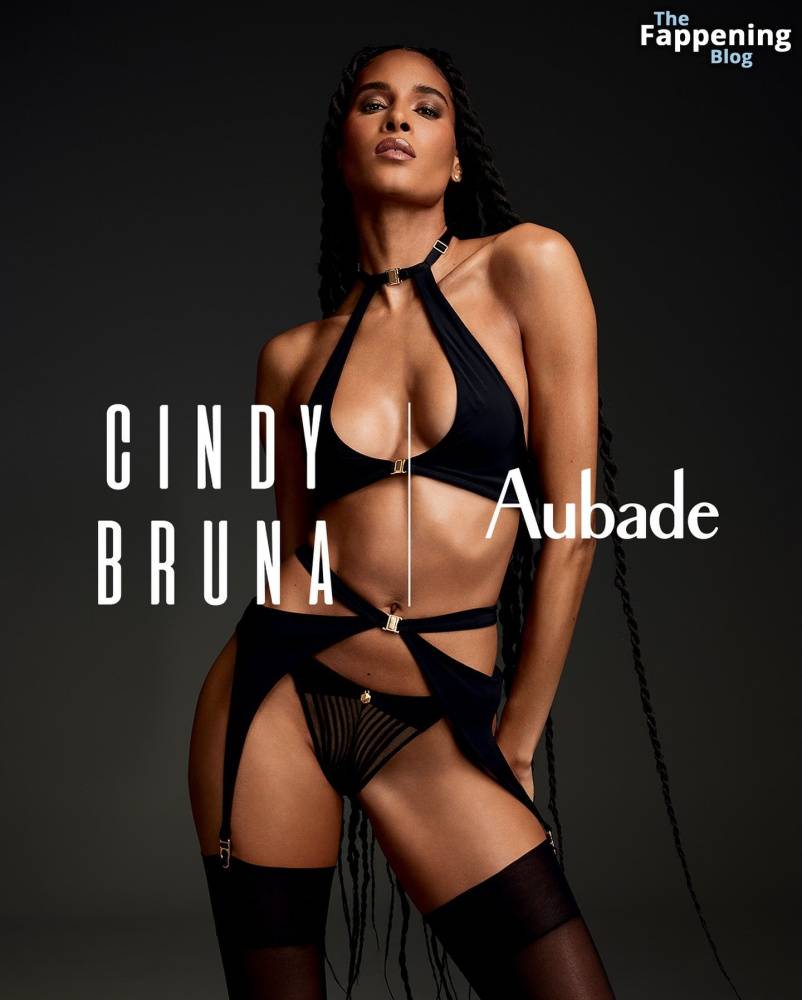 Cindy Bruna Poses in a New Shoot For Aubade Lingerie (26 Photos + Video) - #7