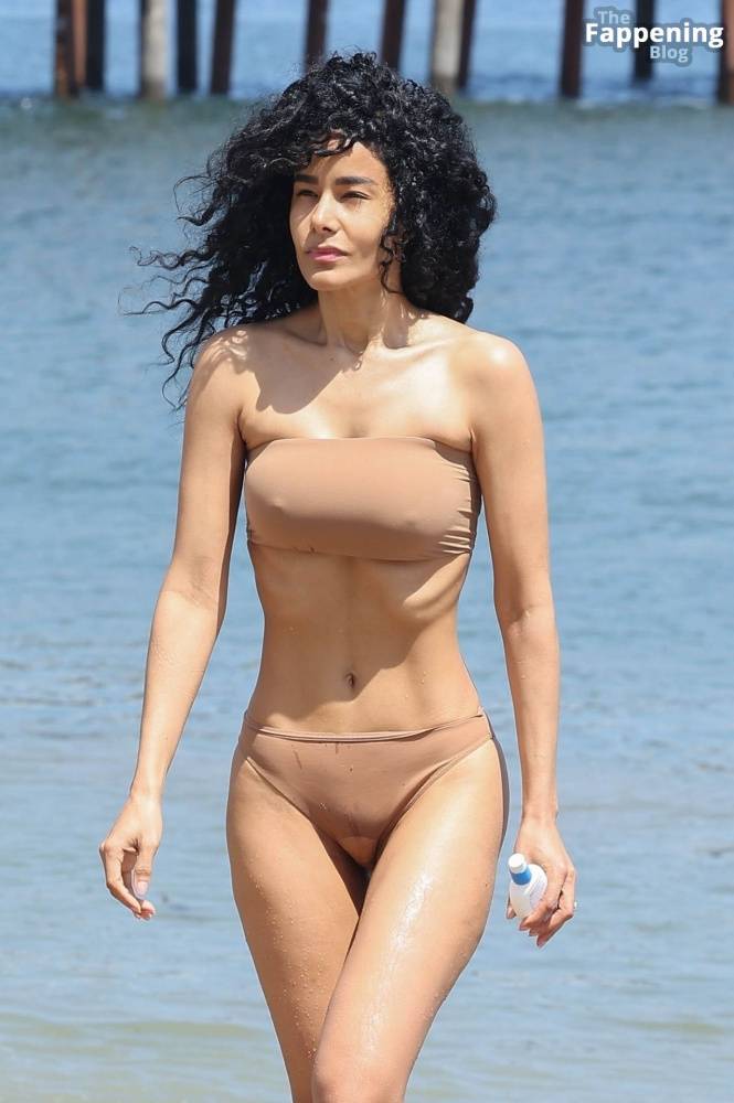 Massiel Taveras Stuns in a Bikini on the Beach in Malibu (48 Photos) - #1