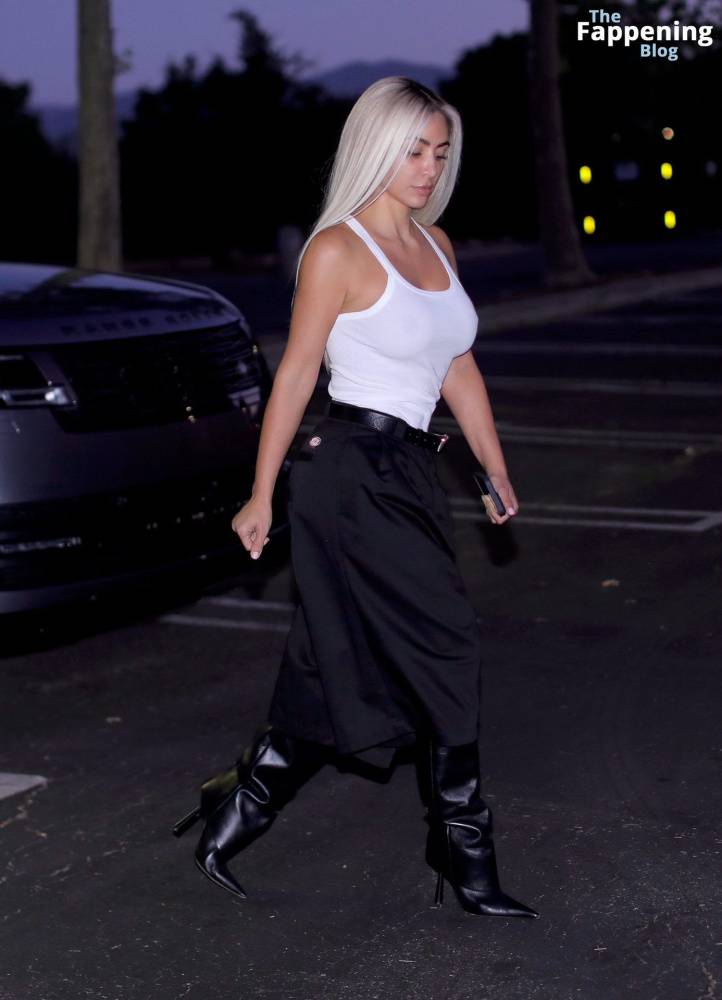 Kim Kardashian Wears Fashionable Pants and Chic Look as She Attends Late Meeting in LA (21 Photos) - #7