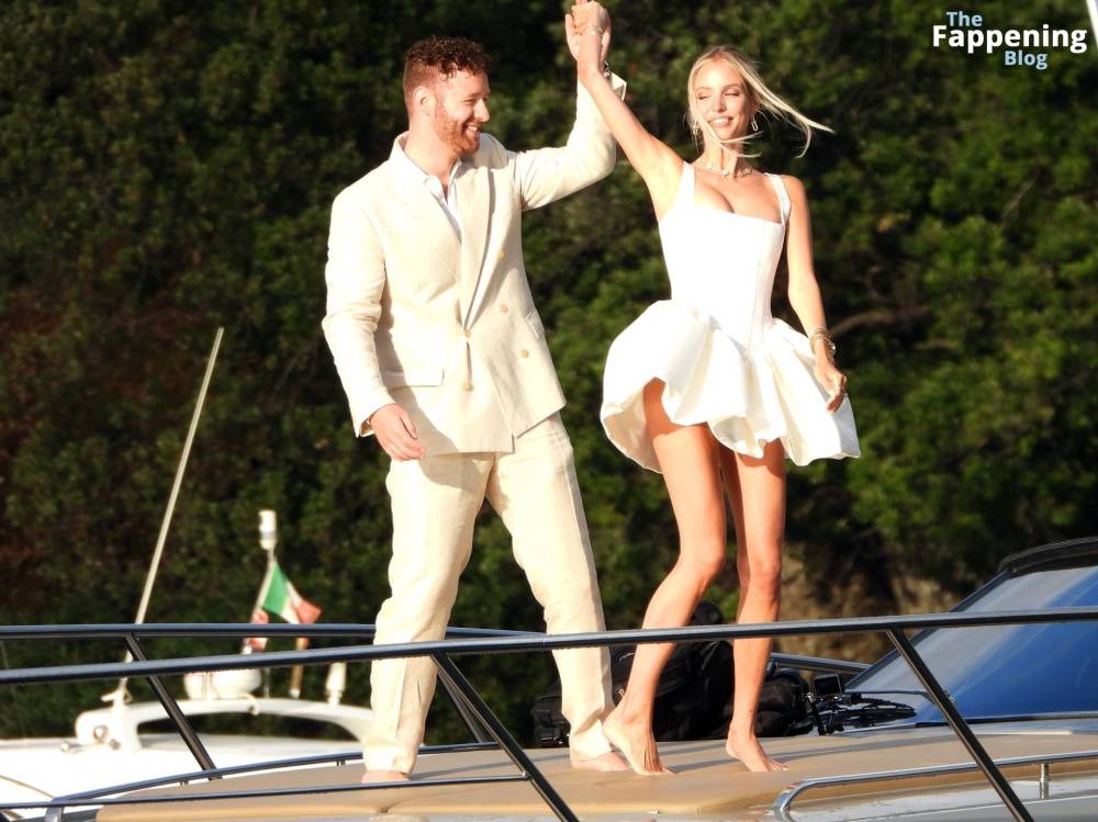 Leonie Hanne Flashes Her Underwear on a Yacht in Portofino (43 Photos) - #15