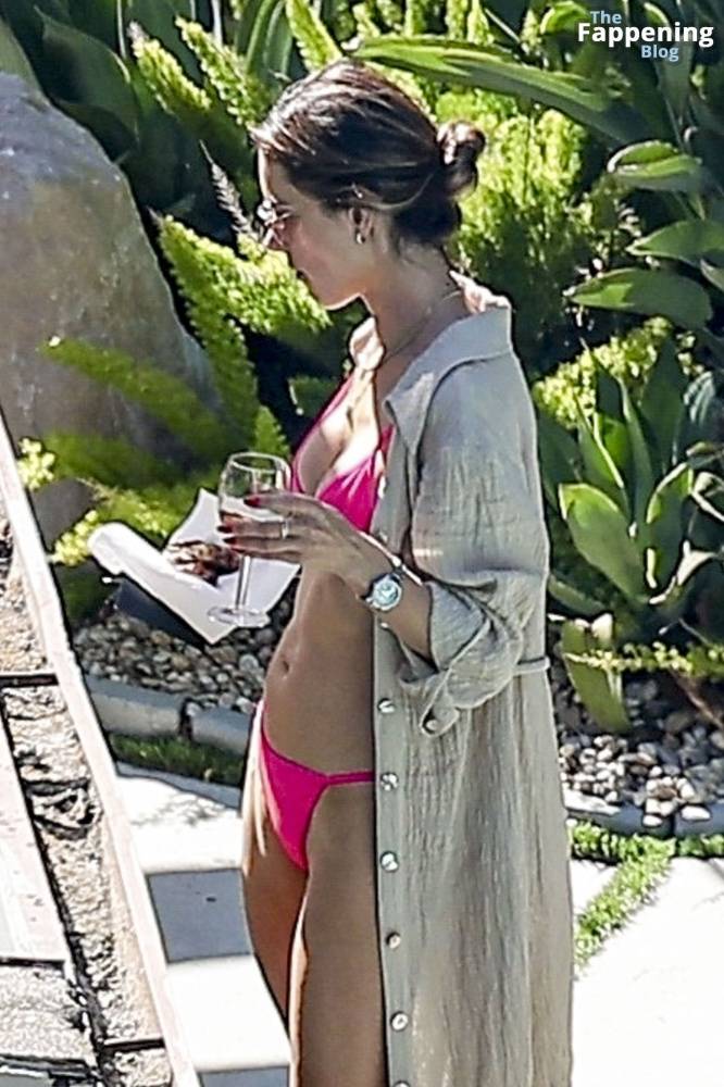 Alessandra Ambrosio Hits Up a Pool Party with Friends on Saturday Afternoon (141 Photos) - #24