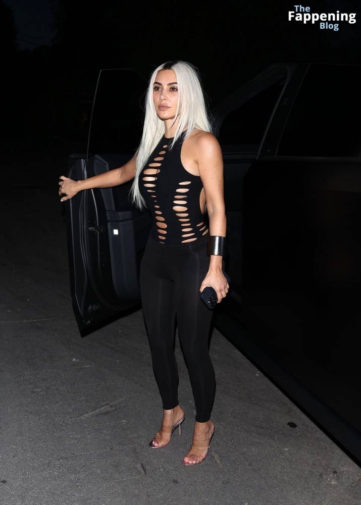 Kim Kardashian Looks Stunning in Black in Beverly Hills (14 Photos) - #6