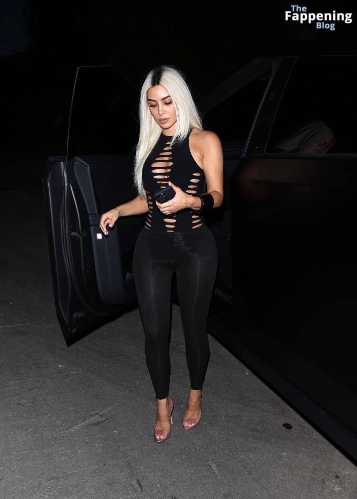 Kim Kardashian Looks Stunning in Black in Beverly Hills (14 Photos) - #10