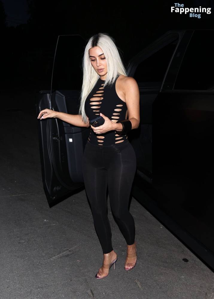 Kim Kardashian Looks Stunning in Black in Beverly Hills (14 Photos) - #13