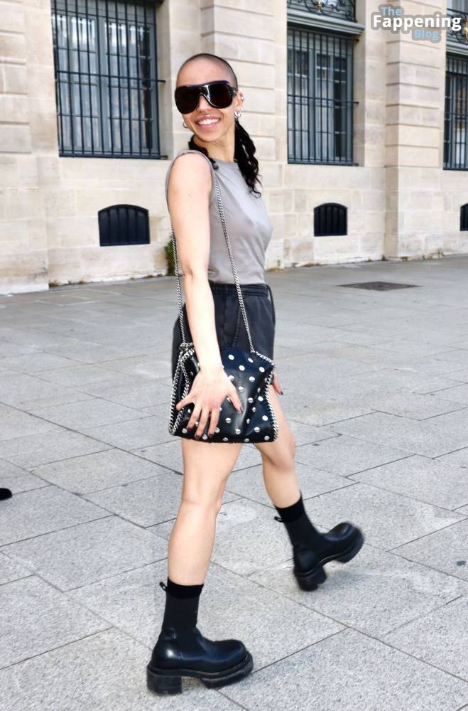 Braless FKA Twigs Arrives in Paris Ahead of Haute Couture and Vogue World (35 Photos) - #9