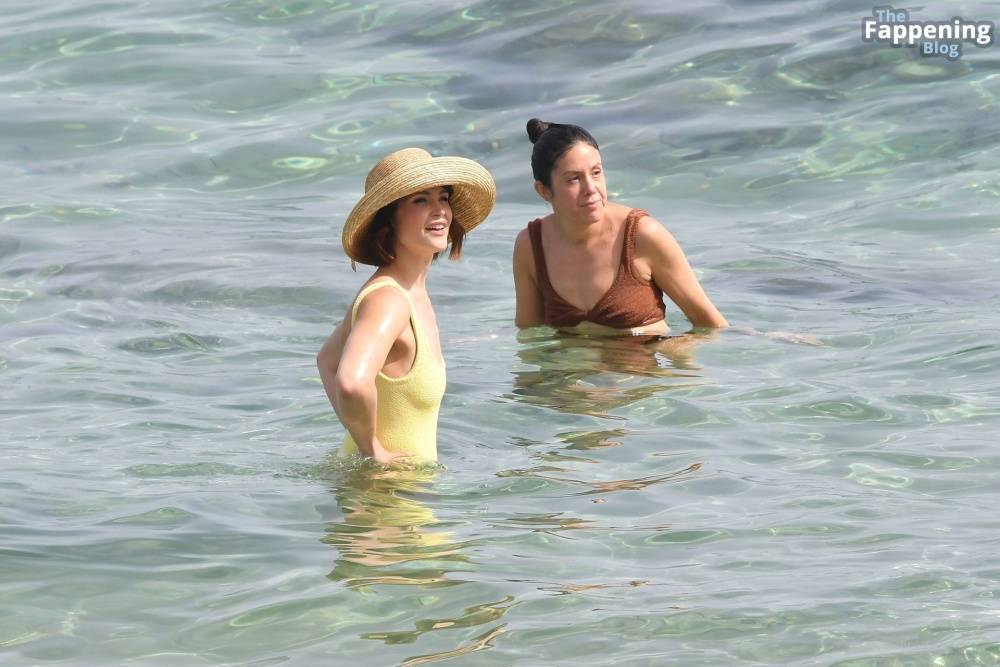 Gemma Arterton Shows Off Her Toned Physique in a Yellow Swimsuit (39 Photos) - #17