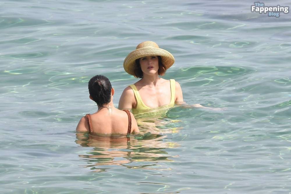 Gemma Arterton Shows Off Her Toned Physique in a Yellow Swimsuit (39 Photos) - #30