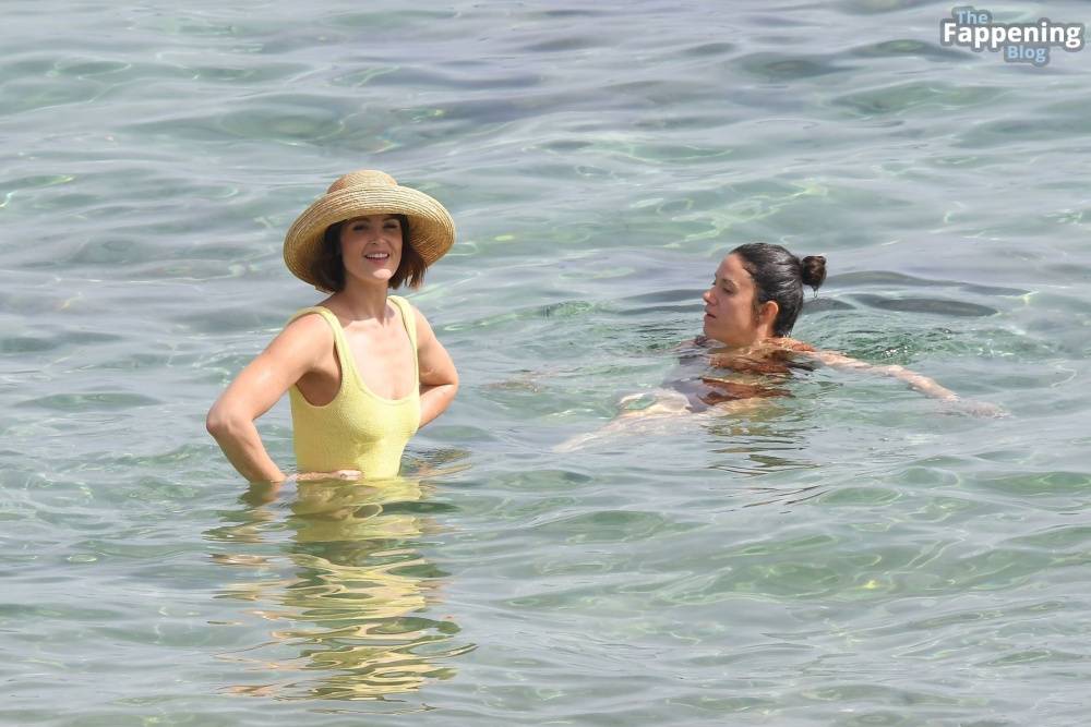 Gemma Arterton Shows Off Her Toned Physique in a Yellow Swimsuit (39 Photos) - #18