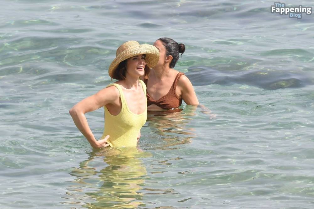 Gemma Arterton Shows Off Her Toned Physique in a Yellow Swimsuit (39 Photos) - #16