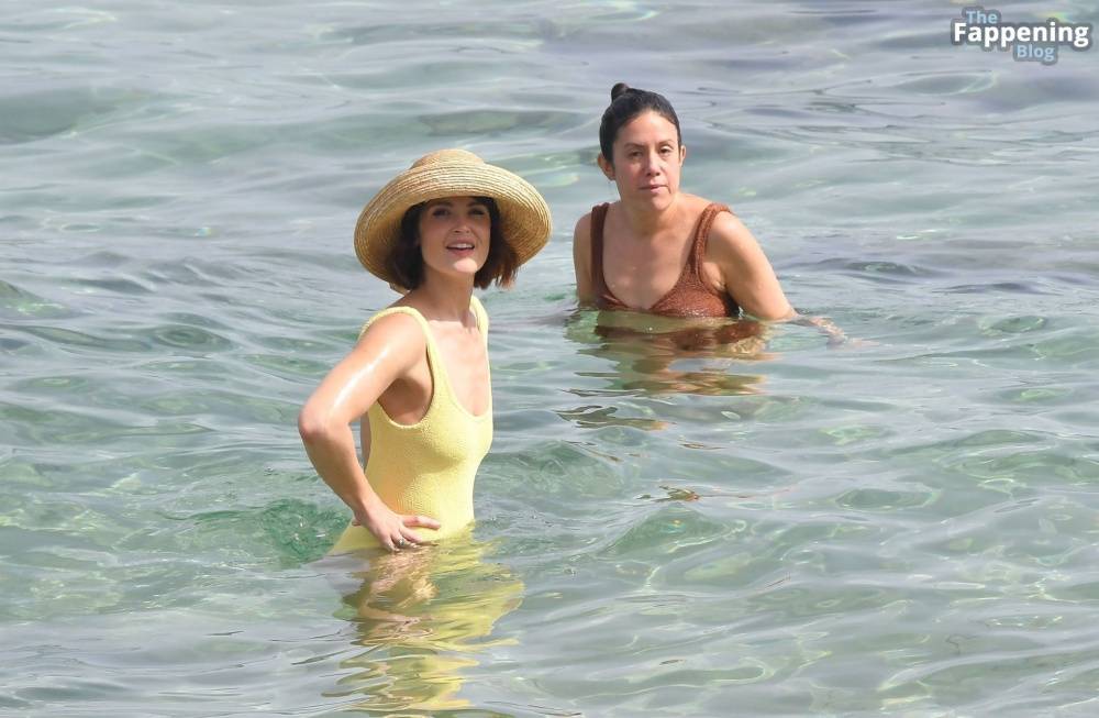 Gemma Arterton Shows Off Her Toned Physique in a Yellow Swimsuit (39 Photos) - #22