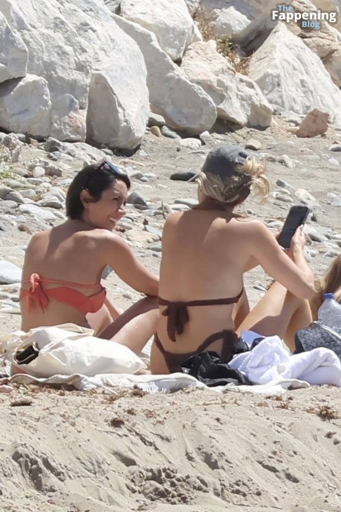 Janette Manrara & Ashley Roberts Laugh and Joke on the Beach in Marbella (74 Photos) - #22