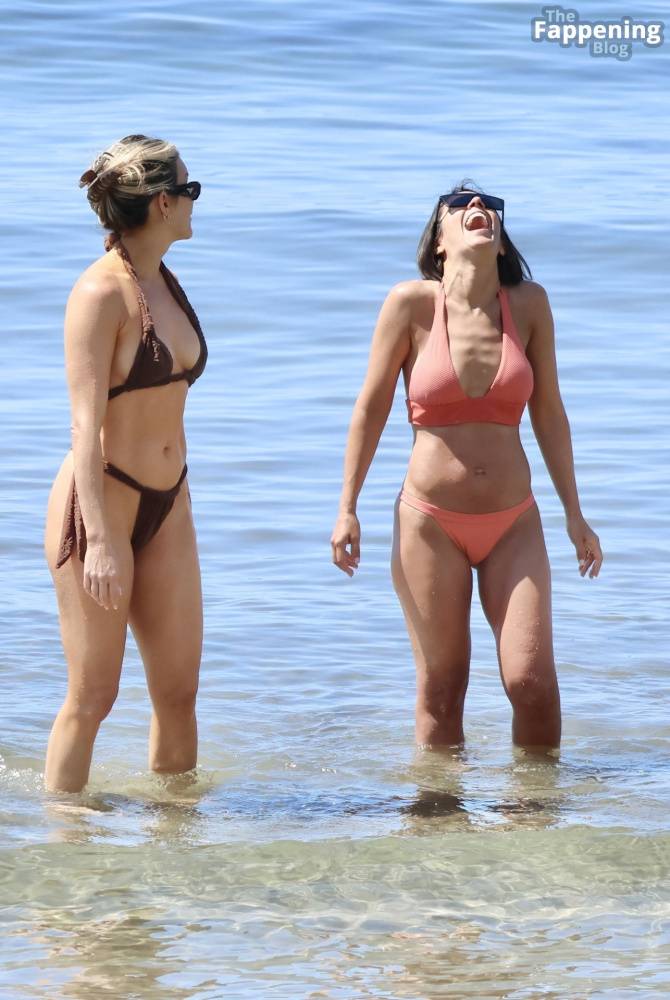 Janette Manrara & Ashley Roberts Laugh and Joke on the Beach in Marbella (74 Photos) - #1