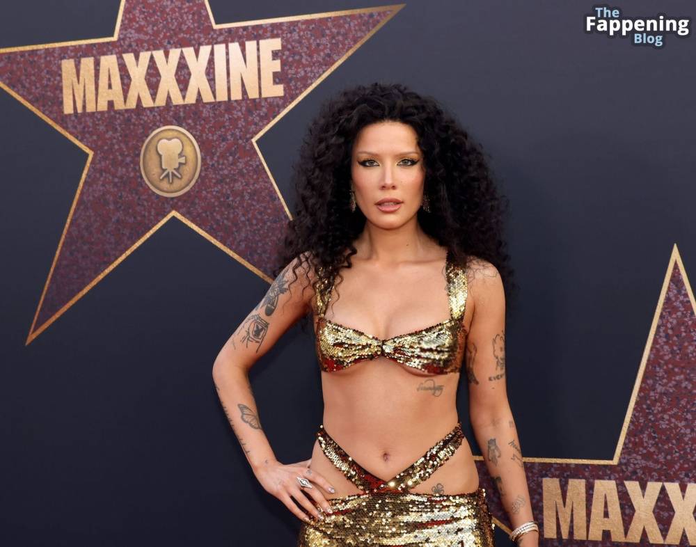 Halsey Stuns at the Premiere of ‘MaXXXine’ in Hollywood (52 Photos) - #14