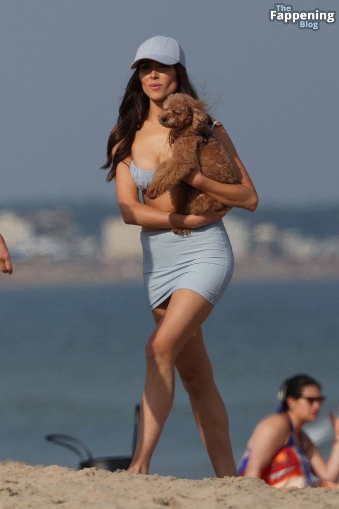 Olivia Culpo & Christian McCaffrey Spark Joyful Vibes on Rhode Island Beach (46 Photos) - #5