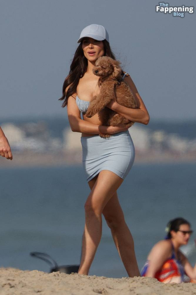 Olivia Culpo & Christian McCaffrey Spark Joyful Vibes on Rhode Island Beach (46 Photos) - #17