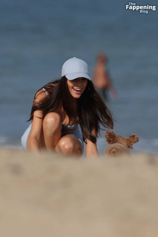 Olivia Culpo & Christian McCaffrey Spark Joyful Vibes on Rhode Island Beach (46 Photos) - #11