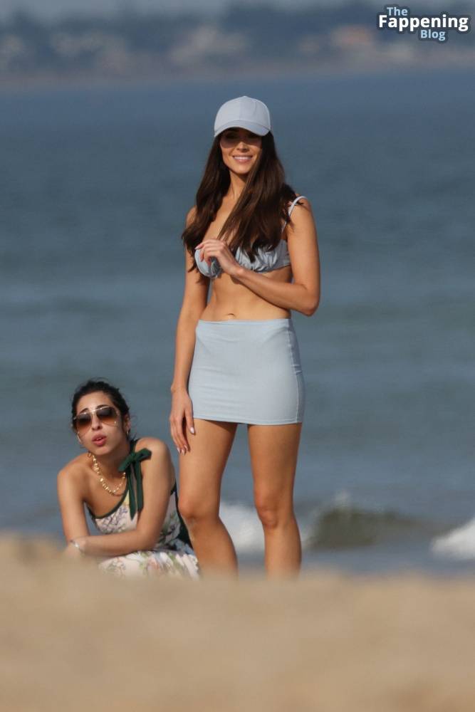 Olivia Culpo & Christian McCaffrey Spark Joyful Vibes on Rhode Island Beach (46 Photos) - #8