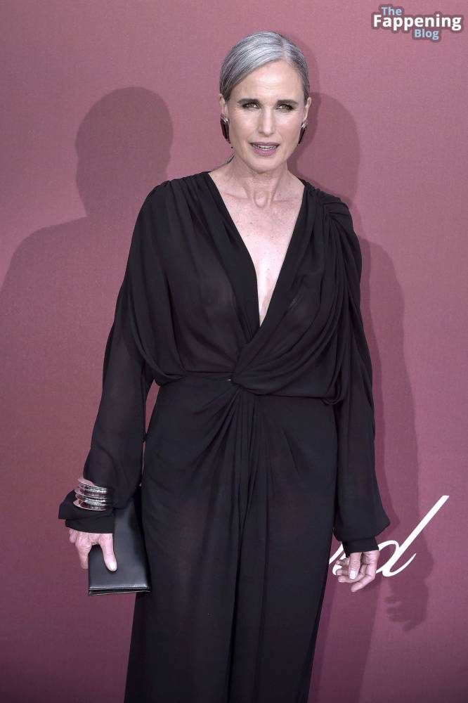 Andie MacDowell Flashes Her Nude Tits at the amfAR Gala in Cannes (67 Photos) - #6