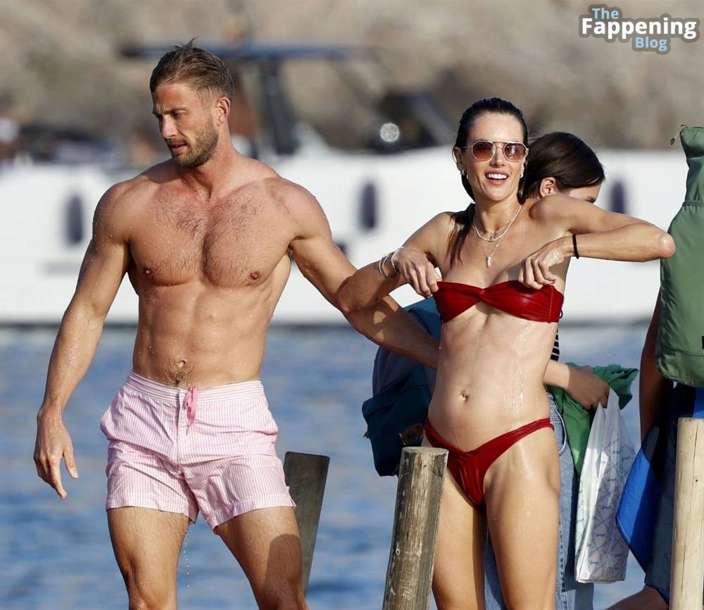 Alessandra Ambrosio is Seen with Alexander Smurfit Enjoying a Swim Together in Ibiza (39 Photos) - #2