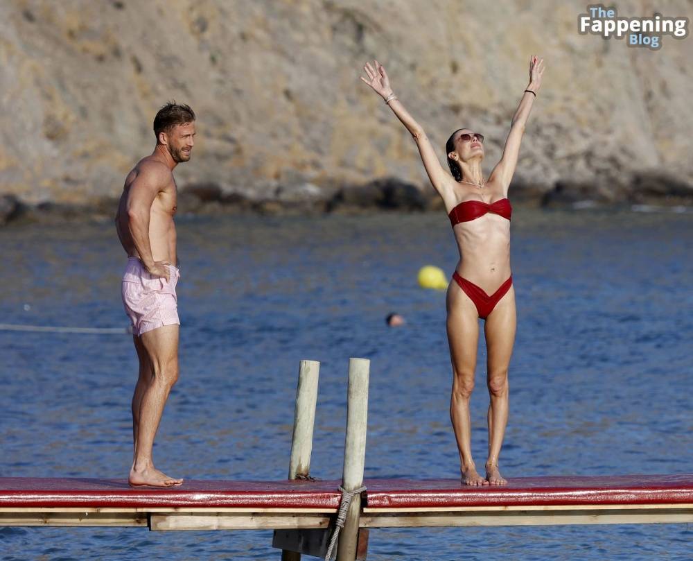 Alessandra Ambrosio is Seen with Alexander Smurfit Enjoying a Swim Together in Ibiza (39 Photos) - #16